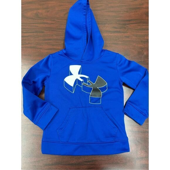Under Armour Boys Size 4 Blue Hoodie - Picture 1 of 5